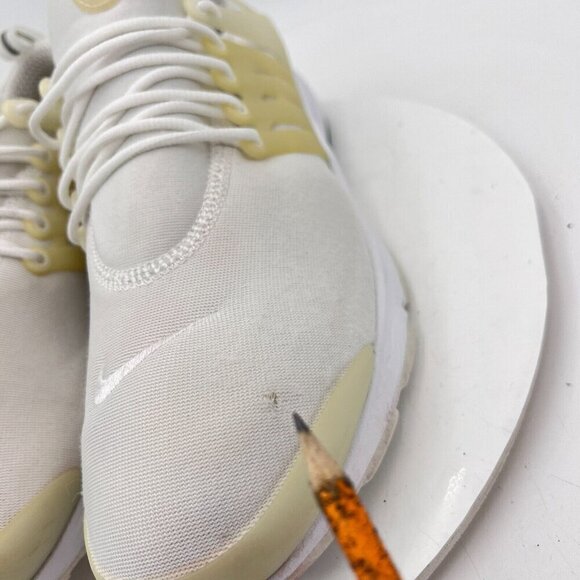 Nike Air Presto Essential Men Size 11 848187-100 Triple White Training Shoes - Picture 4 of 16